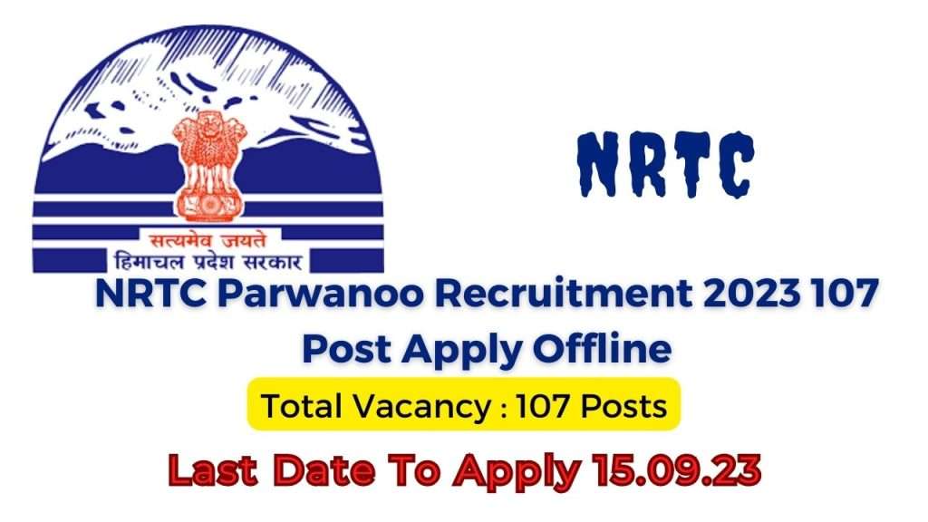 NRTC Parwanoo Recruitment 2023