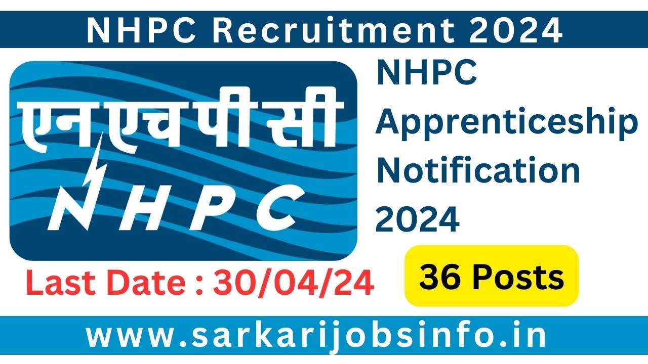 NHPC Mandi Apprenticeship Training Notification 2024