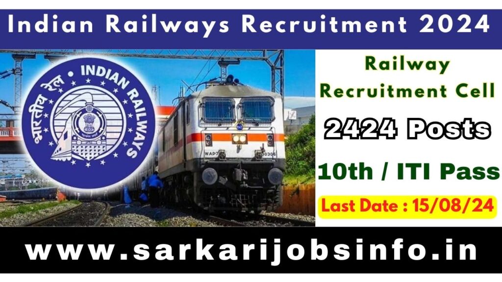 Central Railway RRC Various Trade Apprentice Recruitment 2024