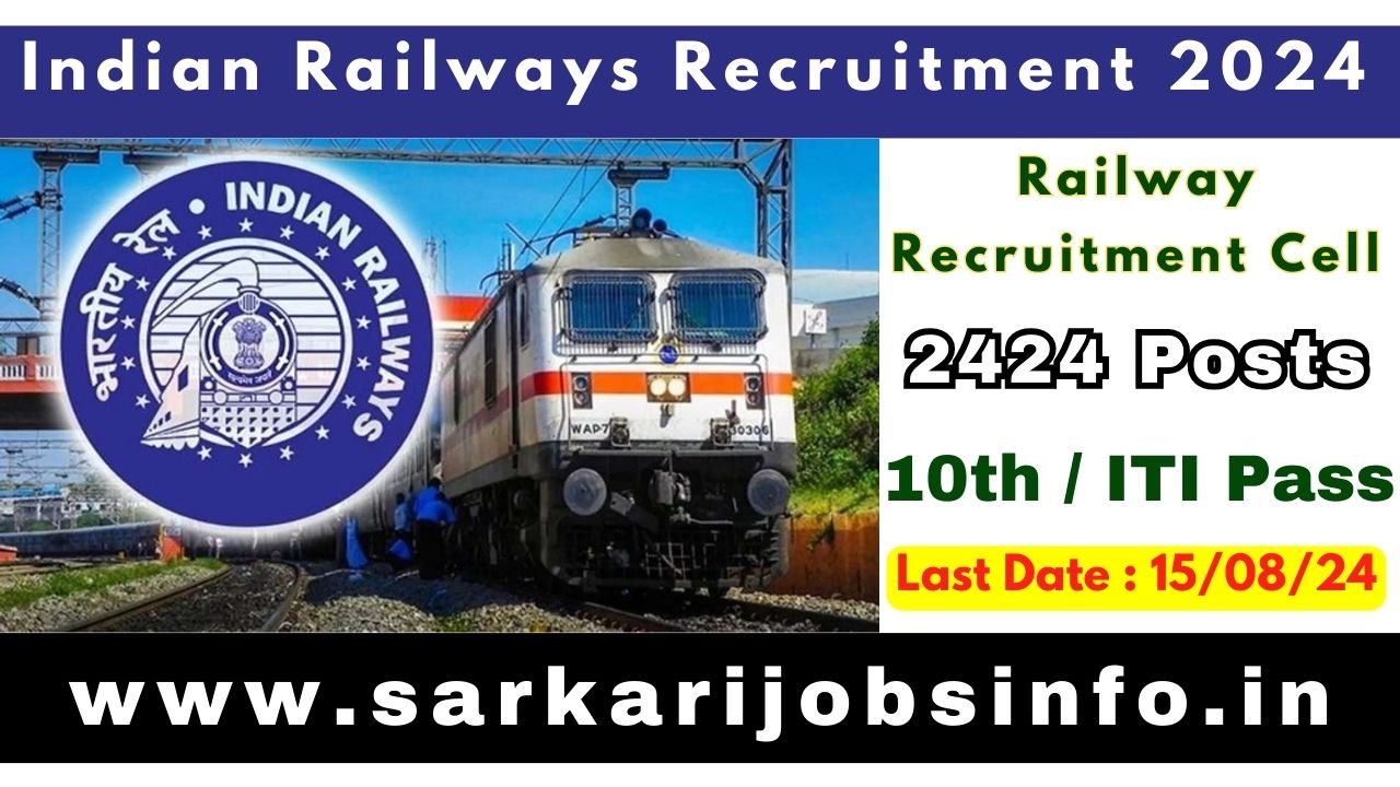 Central Railway RRC Various Trade Apprentice Recruitment 2024