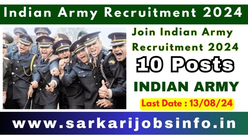 Join Indian Army JAG 34th Batch Recruitment 2024