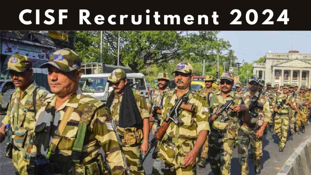 CISF Constable Recruitment 2024