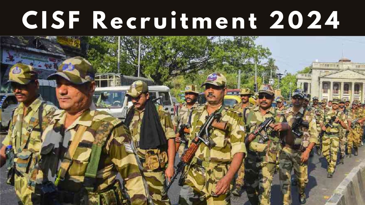 CISF Constable Recruitment 2024