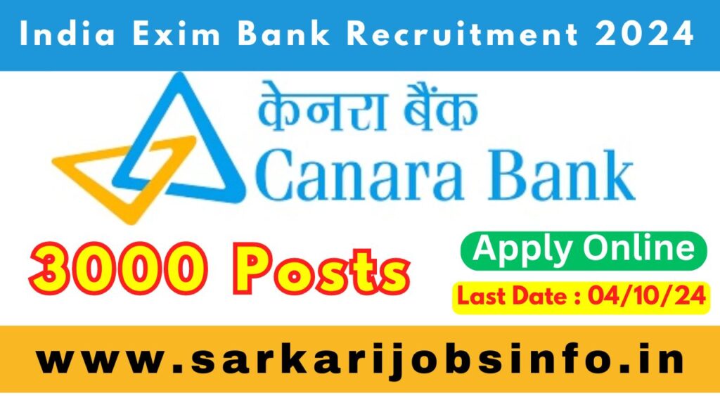 Canra Bank Graduates Apprentice Recruitment 2024