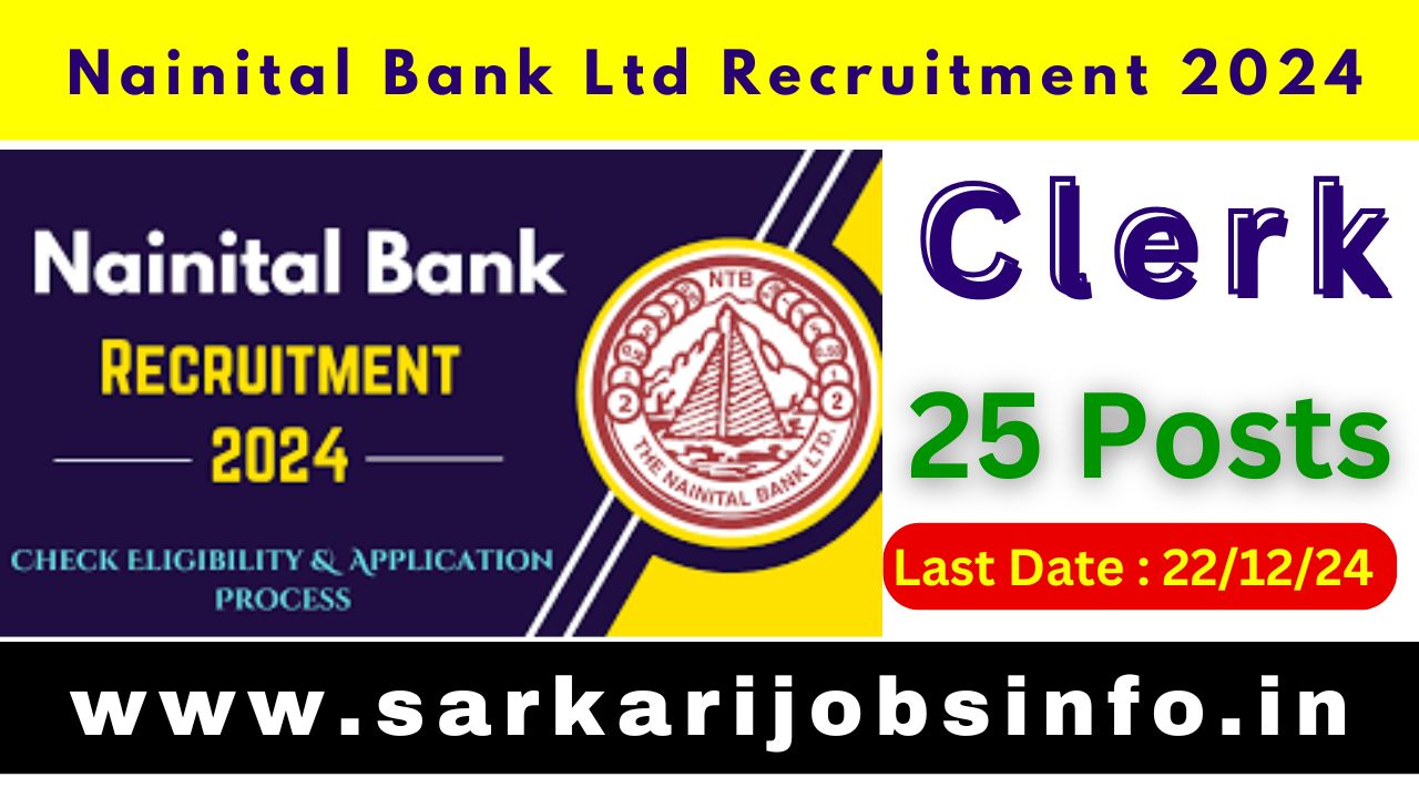 Nainital Bank Recruitment 2024