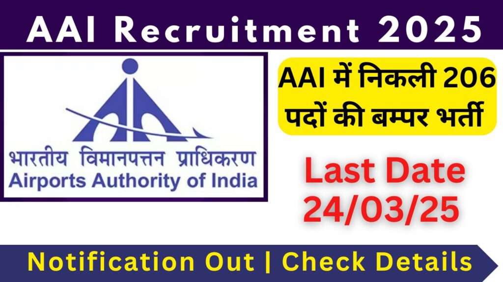 AAI Recruitment 2025